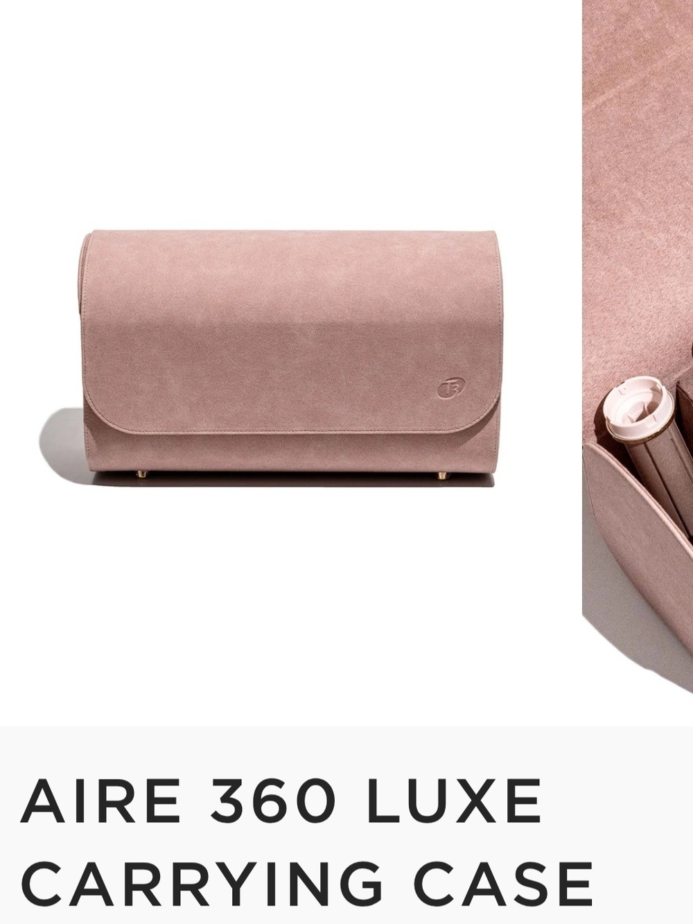 T3 Aire 360 Luxe Carrying Case - Blush
